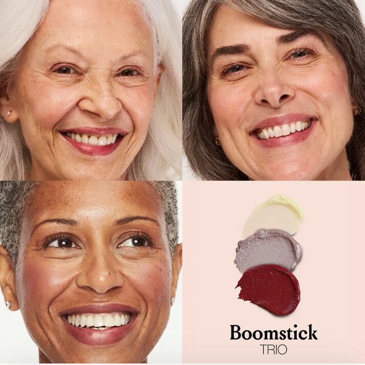 Boom Beauty: women over 50 with different skin tones.
